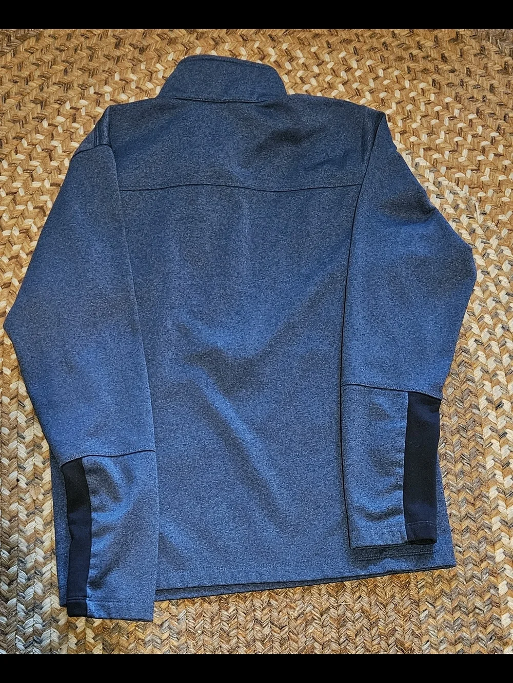 The North Face Men's Blue Quarter-Zip Fleece Jacket